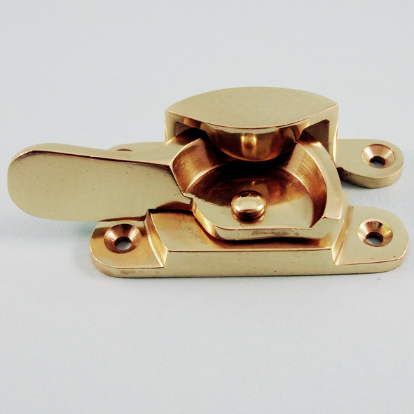 THD183/PB • Non-Locking • Polished Brass • Fitch Sash Fastener